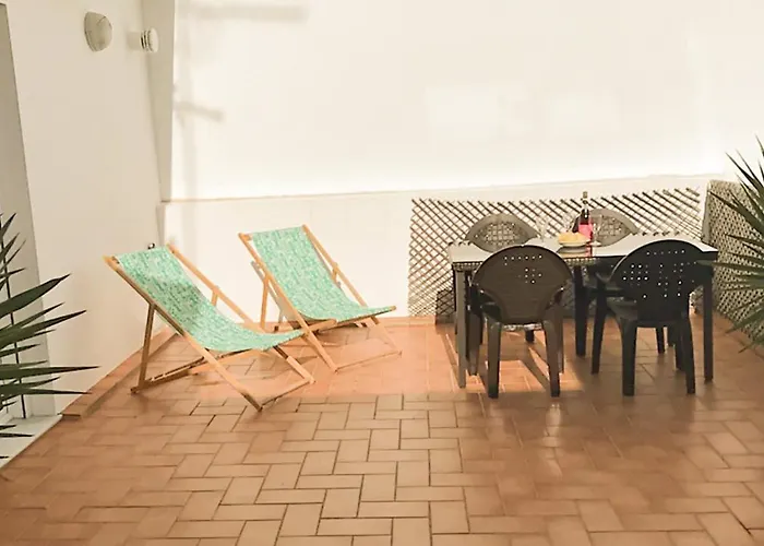 Apartamento Noria Is A Comfortable With Patio And Large Terrace In Conil *