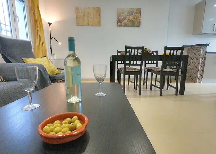 Apartmán Noria Is A Comfortable With Patio And Large Terrace In Conil *